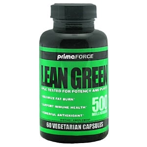 3750101 500 Mg. Lean Green, 60 Capsules