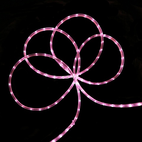 10 Ft. Pink Led Indoor & Outdoor Christmas Linear Tape Lighting