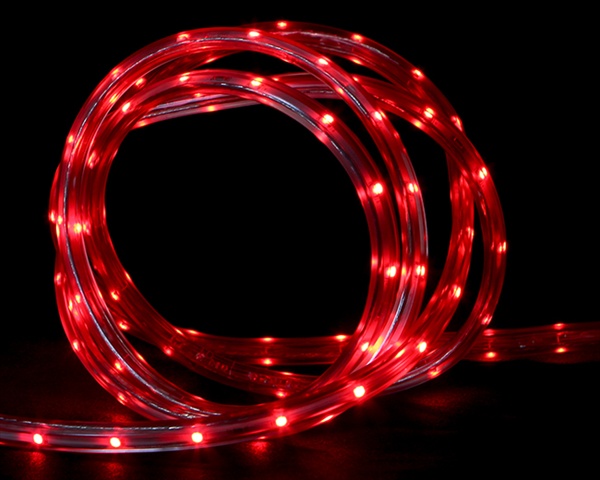 10 Ft. Red Led Indoor & Outdoor Christmas Linear Tape Lighting
