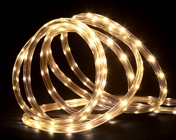 10 Ft. Warm White Led Indoor & Outdoor Christmas Linear Tape Lighting