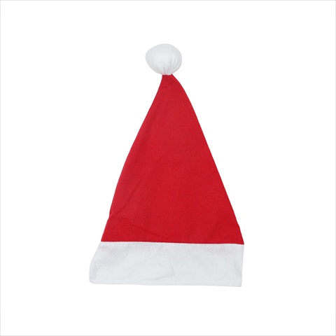 17 In. Adult Nw Promo Santa Hat With Extended Cuff, Large