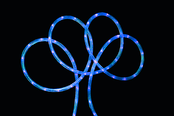 18 Ft. Blue Led Indoor - Outdoor Christmas Rope Lights