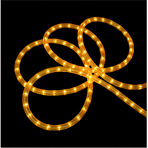 102 Ft. Gold Indoor & Outdoor Christmas Rope Lights