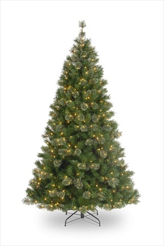 6.5 Ft. X 38 In. Classic Cashmere Tree 684 Tips 350 Clear Lights