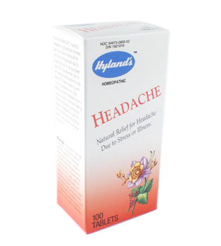 Hylands Homeopathic Headache Tablets - 100 Tablets