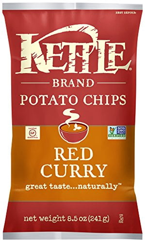 UPC 084114121936 product image for Kettle Brand 5 Ounce Krinkle Cut Potato Chips Red Curry | upcitemdb.com