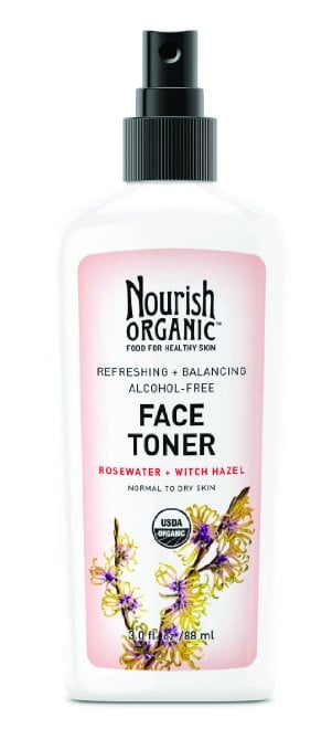 Nourish Organic Refreshing And Balancing Face Toner - 3 Ounce
