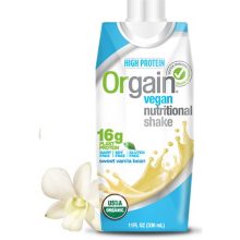 Organic Nutritional Shake Vanilla Bean Vegan - 11 Ounce