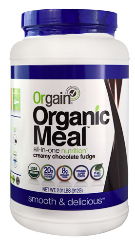 Organic Meal Powder Creamy Chocolate Fudge - 2.01 Lbs.