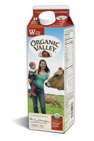 Organic Aseptic Whole Milk - 6.75 Ounce