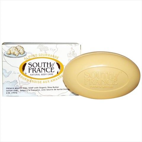 6 Ounce French Milled Almond Gourmande Bar Soap