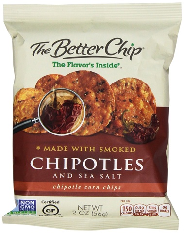 UPC 787359559631 product image for The Better Chip 2 Ounce Chipotles And Sea Salt Tortilla Chips | upcitemdb.com