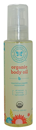 4 Fl Oz Lightweight Organic Body Oil