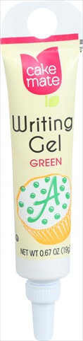 0.67 Ounce Decorating Gel - Green, Case Of 6