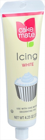 4.25 Ounce Decorating Icing - White, Case Of 6