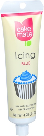 4.25 Ounce Decorating Icing - Blue, Case Of 6