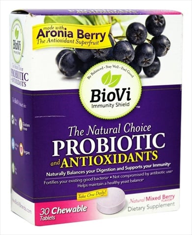 The Natural Choice Probiotic Antioxidants Mixed Berry Flavor, 30 Count