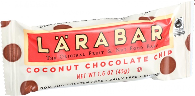 1.6 Ounce Fruit And Nut Bar - Coconut Chocolate Chip, Case Of 16