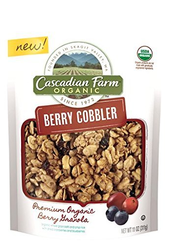 UPC 021908439013 product image for Cascadian Farm 11 Ounce Cereal Organic Granola Berry Cobbler | upcitemdb.com