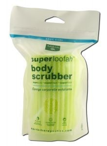 Super Loofah Body Scrubber, Green