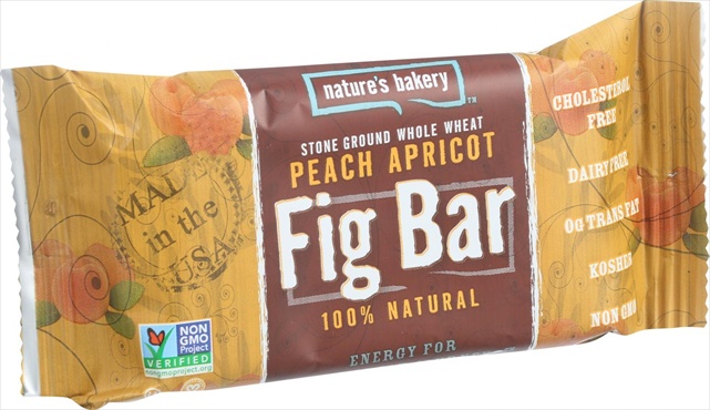 Natures Bakery Stone Ground Whole Wheat Fig Bar, Peach Apricot - 2 Ounce