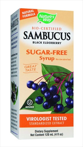 Sambucus Syrup - Sugar Free - 4 Ounce