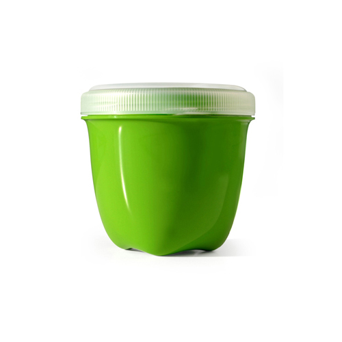 8 Ounce Food Storage Container - Apple Green, Case Of 12
