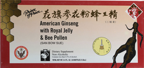 American Ginseng Extra Count - Royal Jelly B Plln - 10 Cc - 10 Count