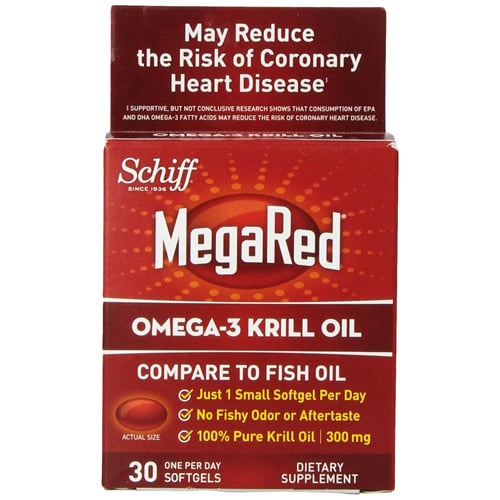 300 Mg. Omega 3 Krill Oil Megared - 30 Softgels