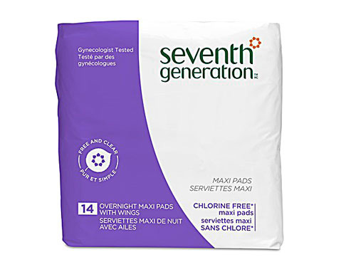 14 Ct. Maxi Pads - Overnight With Wings, Case Of 12