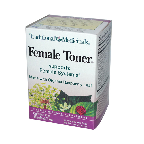 Female Toner Herbal Tea - 16 Tea Bags, Case Of 6