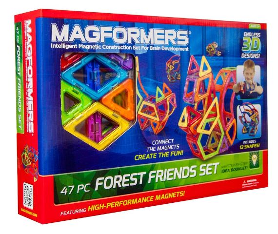 63101 Geometric Multicolored Forest Friends