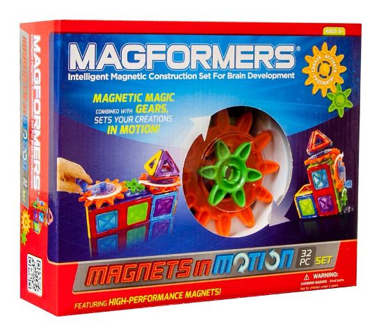 63202 Magnets In Motion - 32 Piece Gear Set