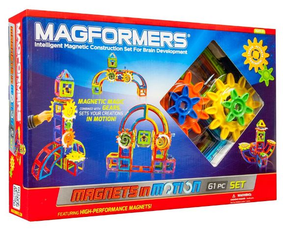 63205 Magnets In Motion - 61 Piece Gear Set