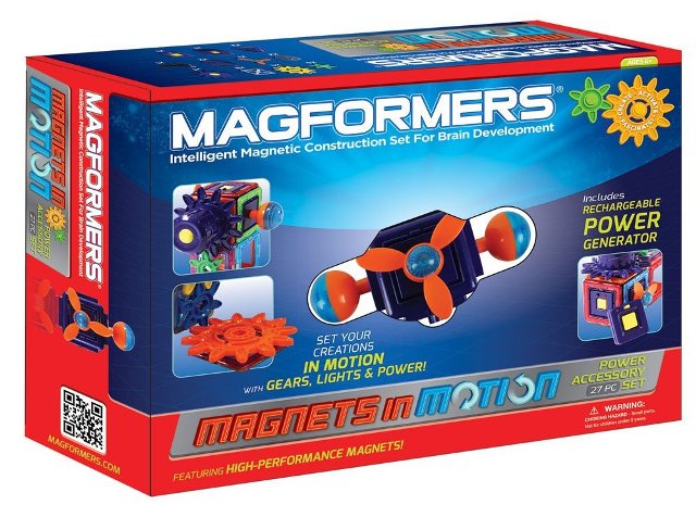 63206 Magnets In Motion - 27 Piece Power Accessory Set
