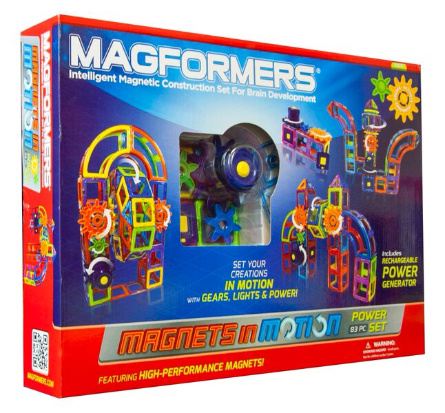 63207 Magnets In Motion - 83 Piece Power Set