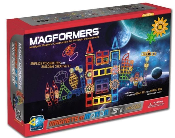 63298 Magnets In Motion - 300 Piece Power Set