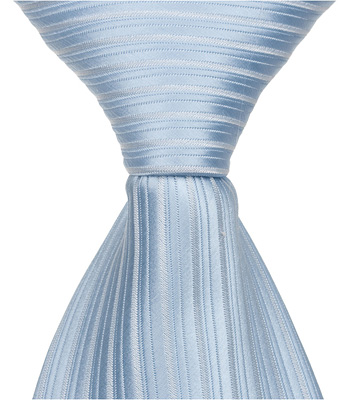 2359 B1 - 9.5 In. Zipper Necktie - Blue, 6 To 18 Month
