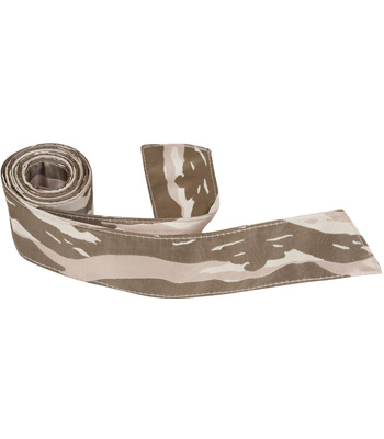 5366 Xn19 Ht - 42 In. Child Matching Hair Tie - Brown, Tan & White Camouflage