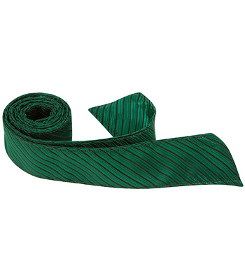 G5 Ht - 42 In. Child Matching Hair Tie - Green With Black Stripe