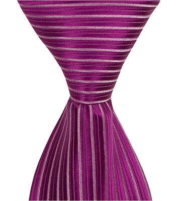 L7 - 9.5 In. Zipper Necktie - Purple, 6 To 18 Month