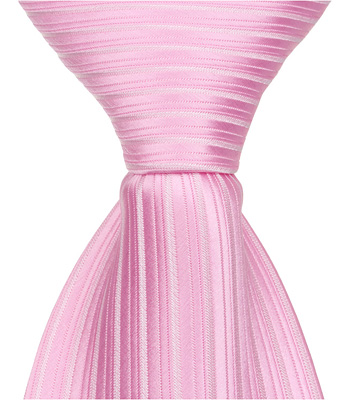 2598 P1 - 6 In. Newborn Zipper Necktie - Pink