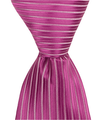 4289 P5 - 11 In. Zipper Necktie - Pink, 24 Month To 4t