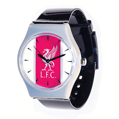 Lp38-ks Soccer Club Slimline Souvenir Watch, Black