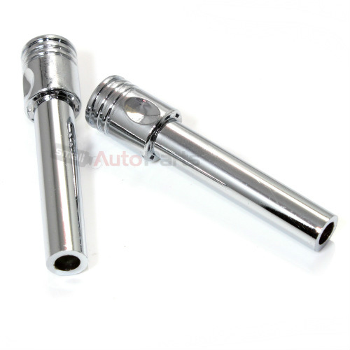 C Accessories Chrome Piston Door Lock Knobs