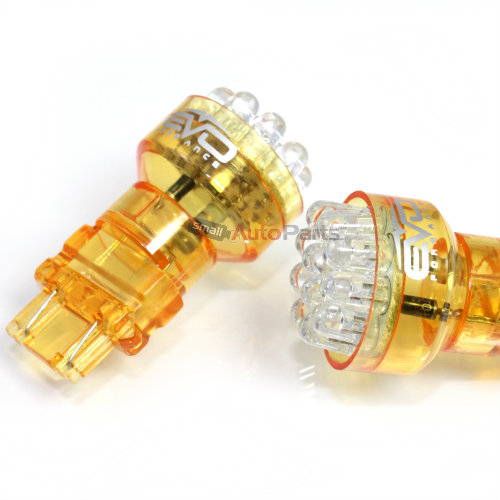 3157 12-led Bulbs, Amber - Pair