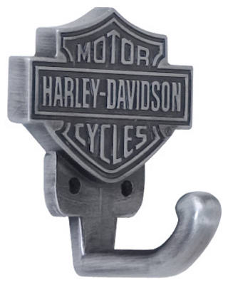 Hdl-10100 Harley Davidson Roadhouse Collection Bar & Shield Design Hook