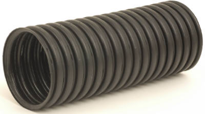 04040010 4 In. X 10 Ft. Corrugated Slotted Poly Drainage Tube