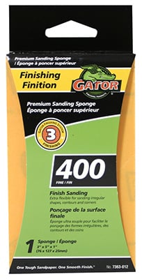 7363 3 X 5 X 1 In. 400 Grit Jumbo Sanding Sponge