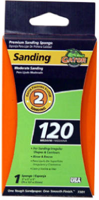 7301 3 X 5 X 1 In. 120 Grit Ez123 Jumbo Sanding Sponge